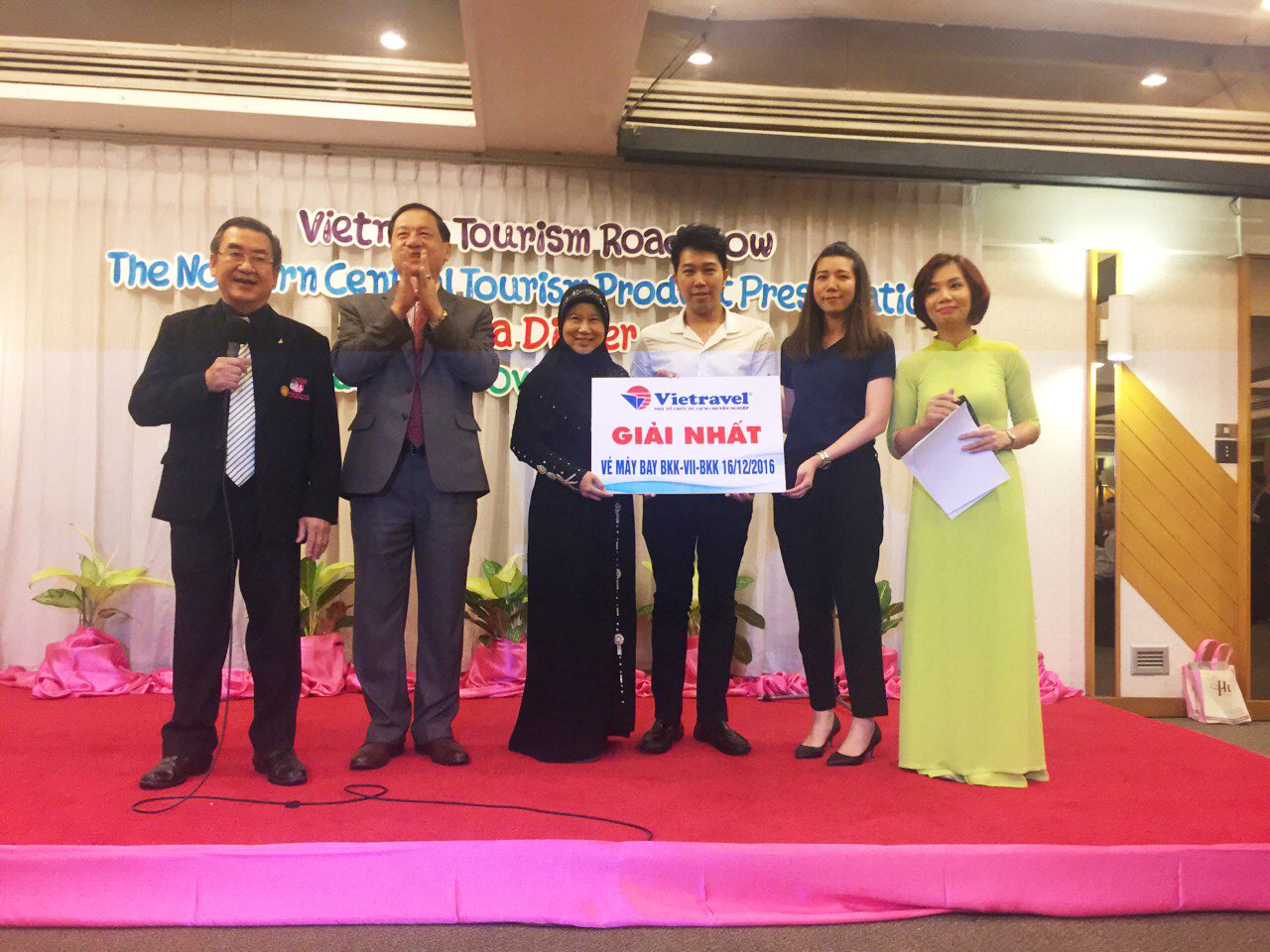 Vietravel Vinh tham gia xúc tiến du lịch tại hội thảo Thái Lan